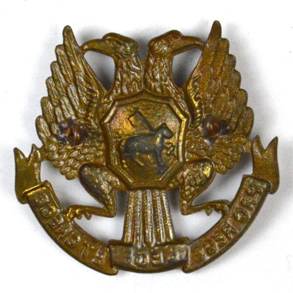 Trinity College Glenalmond School Glengarry Badge, Gilding Metal - Image 2