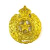 Indian Electrical and Mechanical Engineers King's Crown Cast Brass Cap Badge