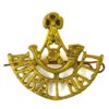 Maratha Light Infantry Post-1947 Cast Brass Shoulder Title