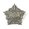 Guards Machine Gun Battalion White Metal Cap Badge, Restrike