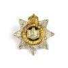 Devonshire Regiment Silver and Gilt Collar Badge, King's Crown