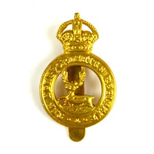 Hertfordshire Regiment (1909-1920 Pattern) Cap Badge, Restrike