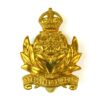 Intelligence Corps King's Crown Cap Badge, Original