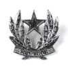 Indian Intelligence Corps Nickel Plated Cast Brass Cap Badge