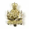 Intelligence Corps Anodised Queen's Crown Cap Badge