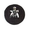 4th Gorkha Rifles Officer's Cherry (India Post-1947) Cap Badge
