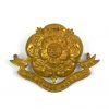 Lancashire Hussars Yeomanry (1908-1920 Pattern) Cap Badge, Restrike, Gilding Metal