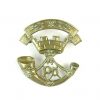 Militia Battalion, Somerset Light Infantry Cap Badge, White Metal Restrike