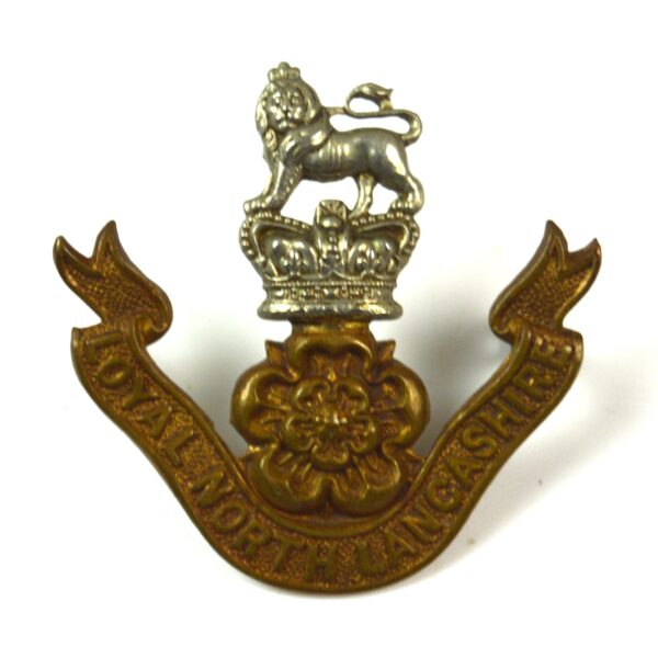 Loyal North Lancashire Regiment (1896-1901 Pattern) Cap Badge, Original