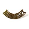 Middlesex Regiment (1902-1961 Pattern, MIDDLESEX) Curved Brass Shoulder Title