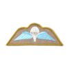 British Parachutist Qualified Desert Subdued Embroidered Wings
