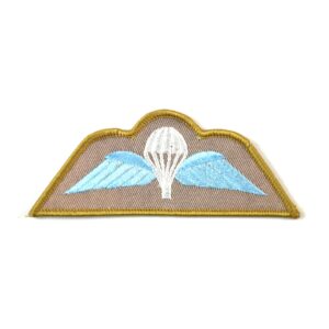 British Parachutist Qualified Desert Subdued Embroidered Wings