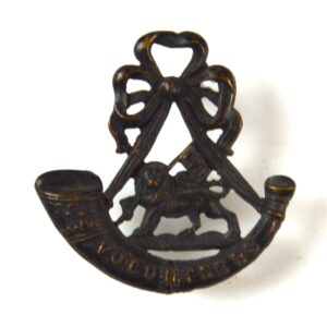 London Volunteer Rifles (1914-1919 Pattern) Cap Badge, Restrike