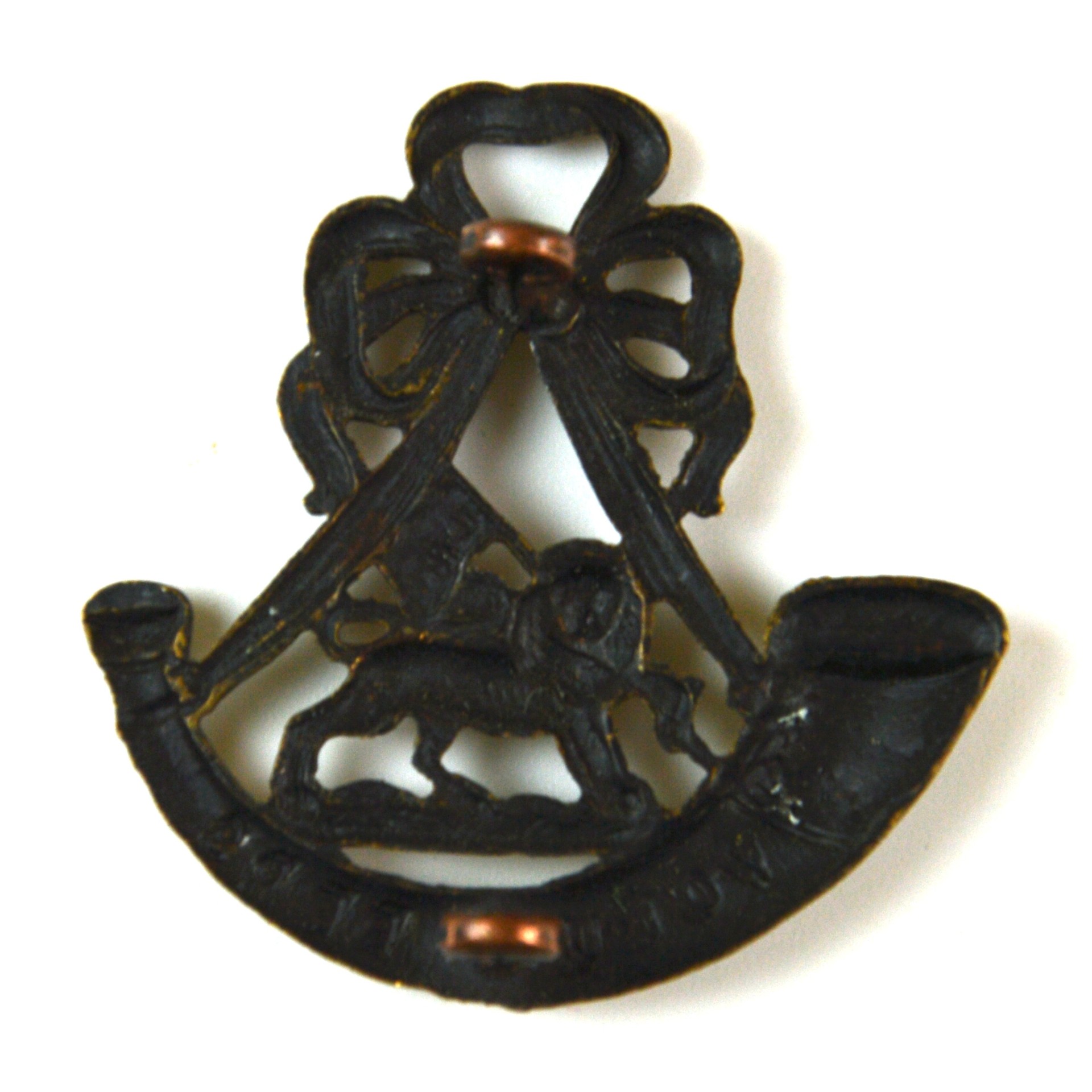 London Volunteer Rifles (1914-1919 Pattern) Cap Badge, Restrike - Image 2