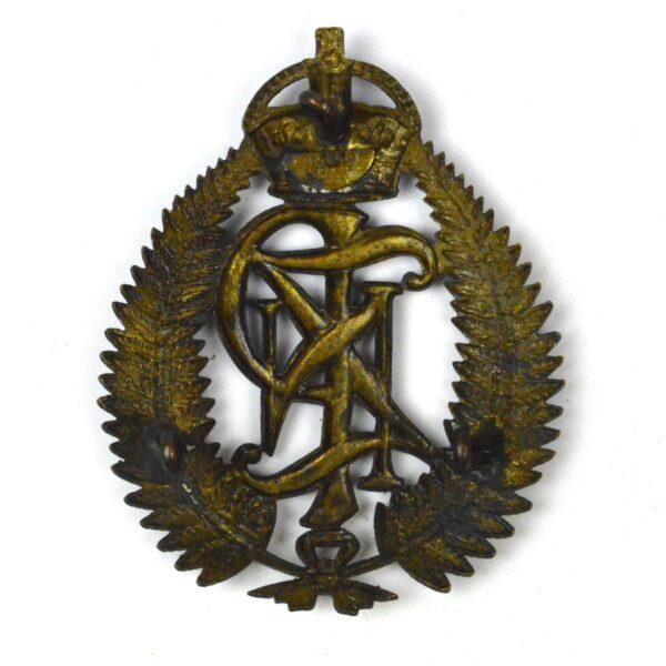 New Zealand Police Helmet Plate, King's Crown - Image 2