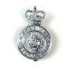 Northampton & County Special Constabulary Chrome Cap Badge, Queen's Crown
