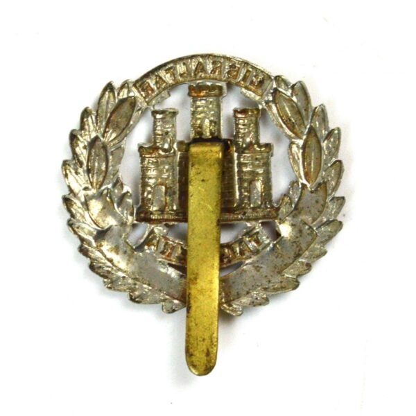 Northamptonshire Regiment Bimetal Cap Badge, Restrike - Image 2