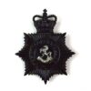 Kent Constabulary Night Helmet Plate, Queen's Crown