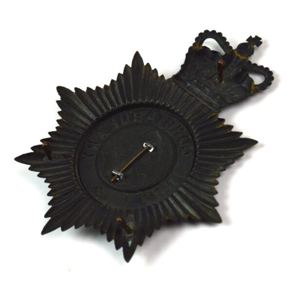 Kent Constabulary Night Helmet Plate, Queen's Crown - Image 3