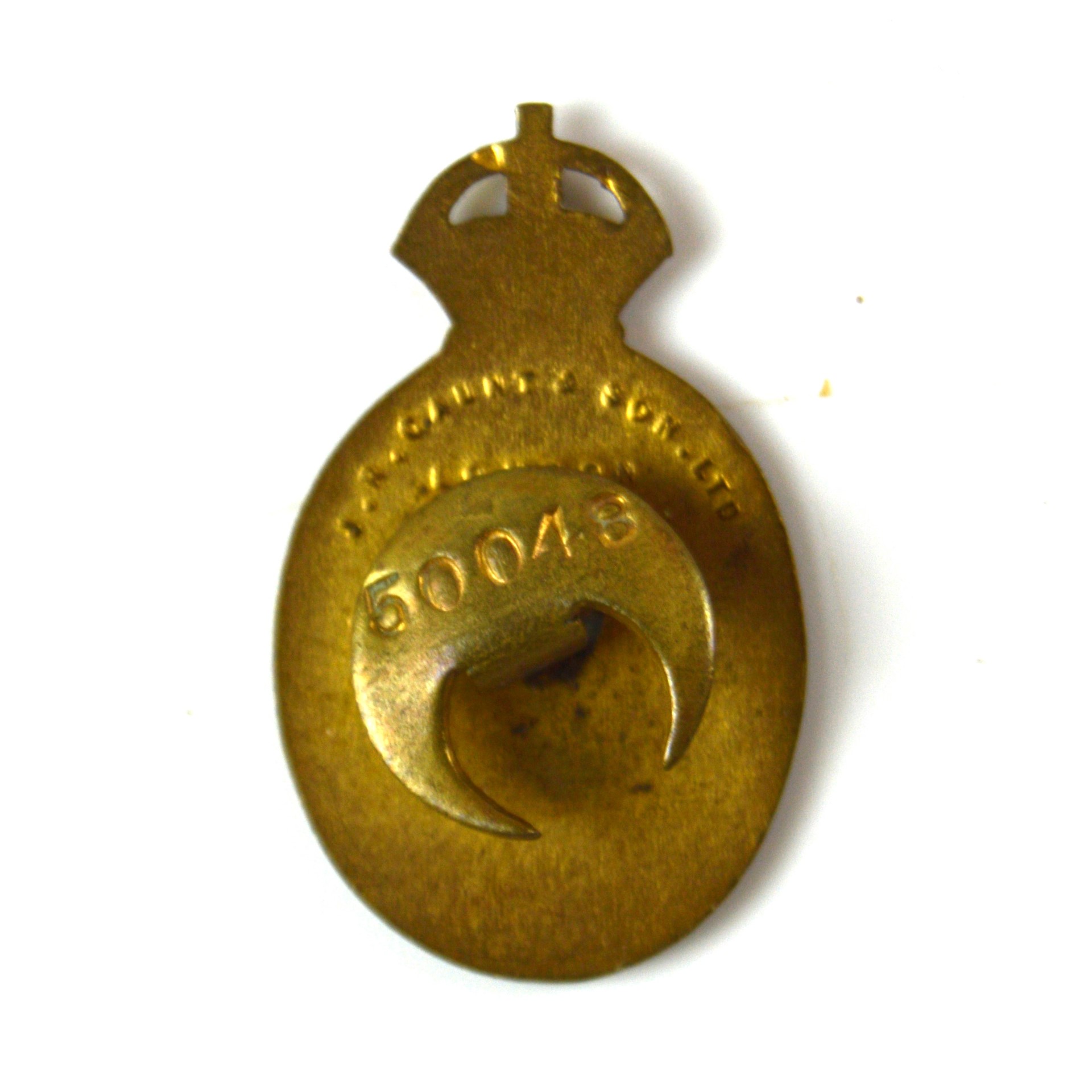 On War Service 1915 Munition Workers Enamelled Lapel Badge - Image 2