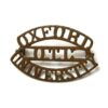 Oxford University OTC Brass Shoulder Title, Single