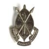 Rhodesian African Rifles White Metal Cap Badge