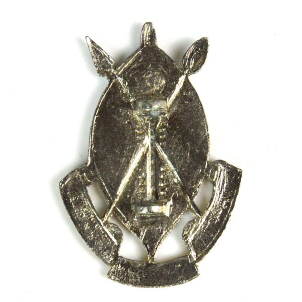 Rhodesian African Rifles White Metal Cap Badge - Image 2