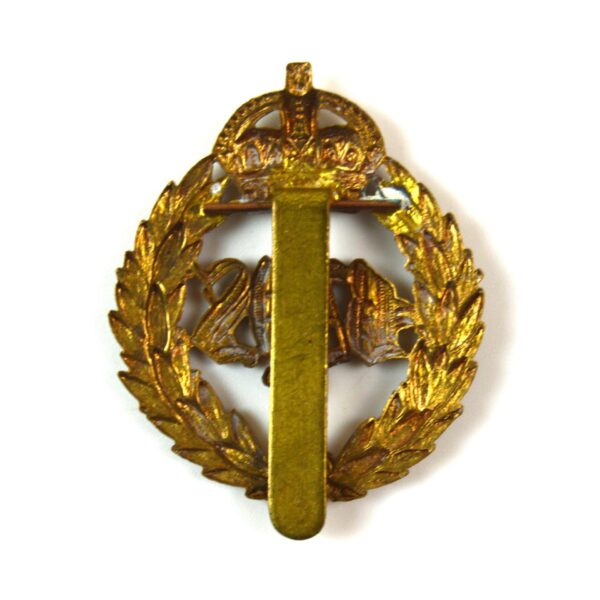 2nd Dragoon Guards (Queen’s Bays) Cap Badge, King’s Crown, Original - Image 2
