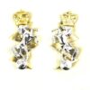 Royal Electrical and Mechanical Engineers (REME) Queen's Crown Anodised Collar Badge, Pair