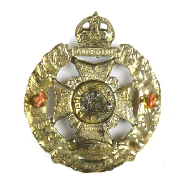 Rifle Brigade (WWII Pattern) Cap Badge, White Metal Restrike - Image 2