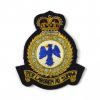 Royal Air Force Flying Training Command Queen's Crown Bullion Embroidered Blazer Badge