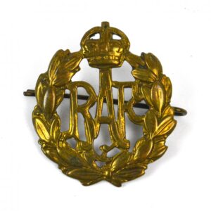 Royal Air Force (RAF) King's Crown Cap Badge, Original