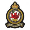 RAF Second Tactical Air Force (Medium Bombers Association) King's Crown Bullion Embroidered Blazer Badge
