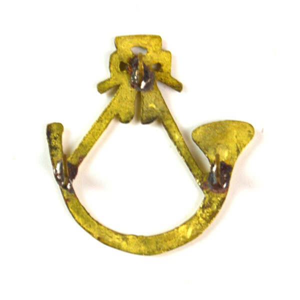 Reproduction Napoleonic British Rifle Regiment Shako Badge - Image 2