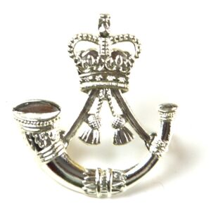 Rifles (2007-2022 Pattern) Silver-Plated Cap Badge