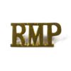 Royal Military Police (RMP) Brass Shoulder Title