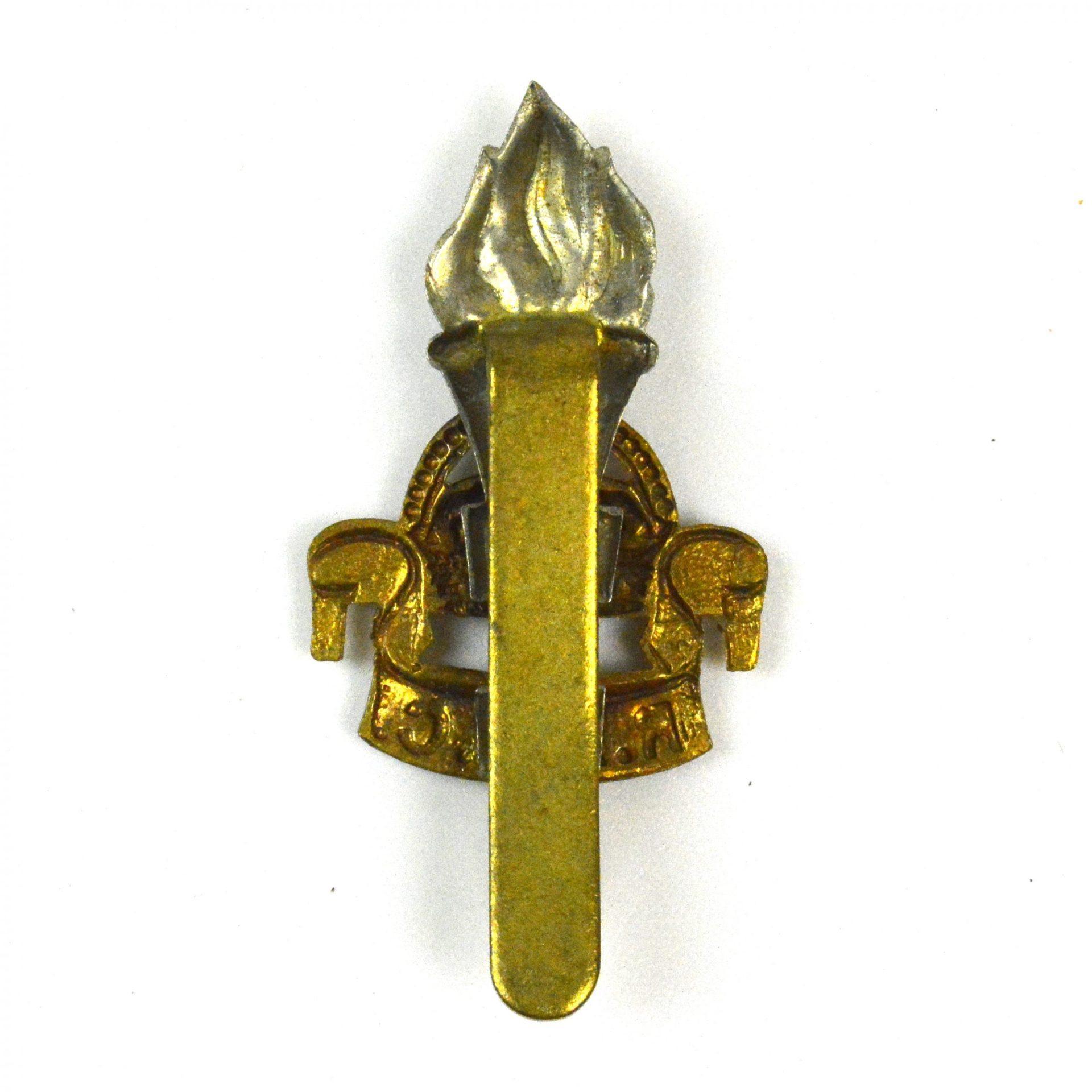 Royal Army Educational Corps Cap Badge, King's Crown Restrike - Image 2