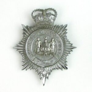 Sheffield City Police Helmet Plate, Queen's Crown