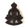 Royal Army Ordnance Corps (RAOC) Economy Plastic Cap Badge, King's Crown