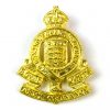 Royal Army Ordnance Corps King's Crown Cap Badge, WWII Pattern, Restrike