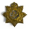 Original Royal Army Service Corps Cap Badge, King's Crown (GRVI)