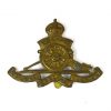 Original Royal Artillery (Solid Strike) Cap Badge, King's Crown
