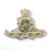 Royal Artillery Anodised Cap Badge, Queen's Crown