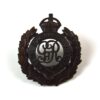 Royal Engineers (1911-1936 Pattern) Officer's Service Dress Cap Badge, GRV, by J. R. Gaunt
