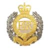 Royal Engineers Bimetal Cap Badge, ERII