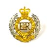 Royal Engineers (RE) Officer's Cap Badge, ERII