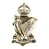 Royal Irish Rifles (1913-1921 Pattern) Cap Badge, King's Crown, Restrike