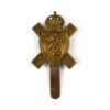Royal Jersey Light Infantry Cap Badge, King's Crown Restrike