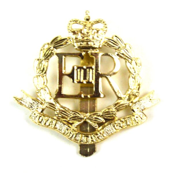 Royal Military Police Anodised Queen's Crown Cap Badge
