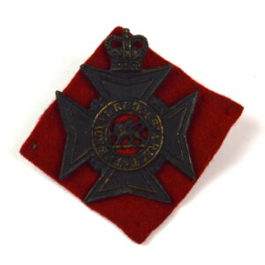 Royal Rhodesia Regiment (1957-1972 Pattern) Black Cap Badge